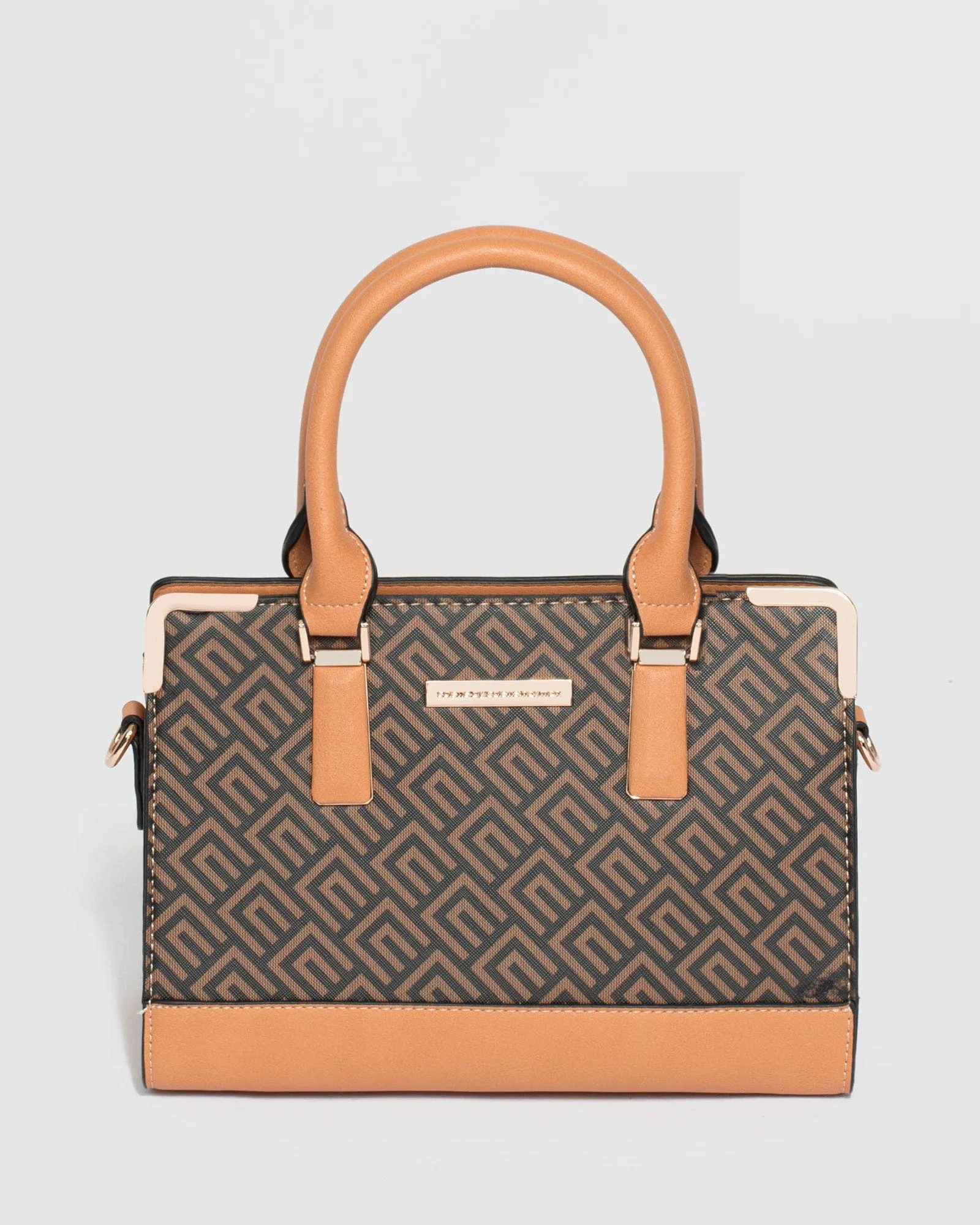 Print Stef Panel Tote Bag