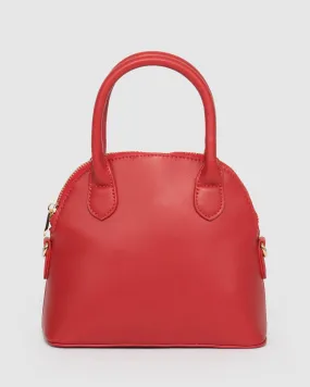 Red Hua Top Handle Bag