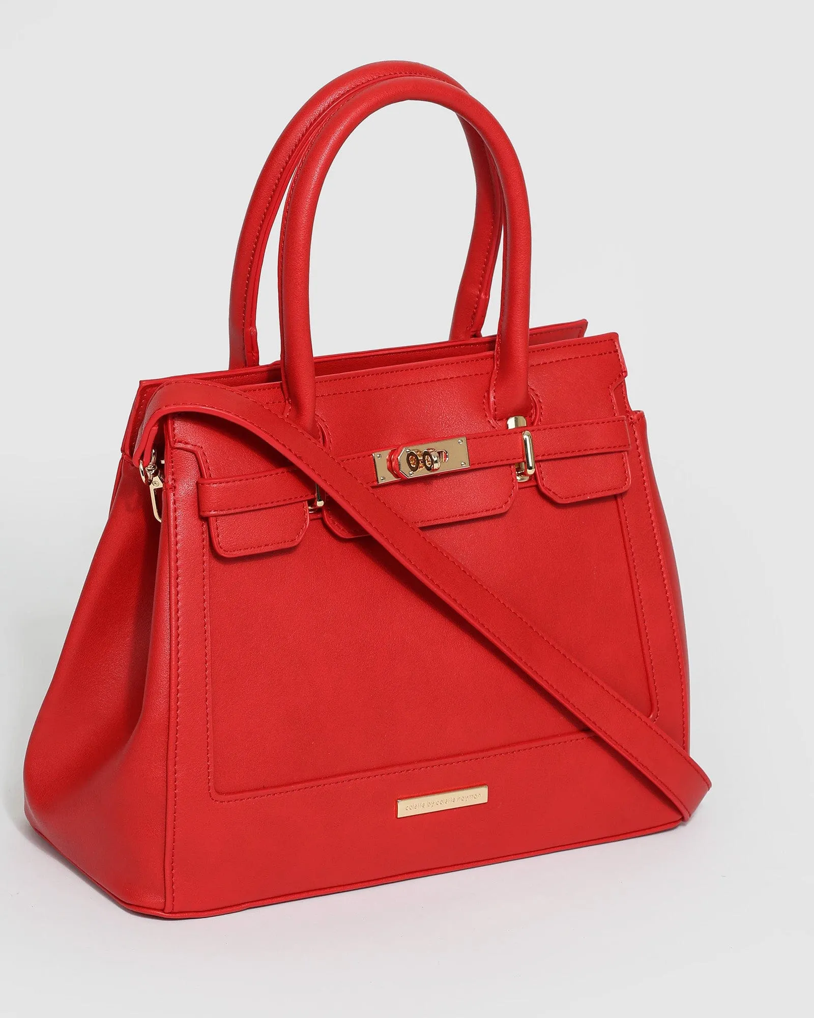 Red Wendy Quilting Tote Bag
