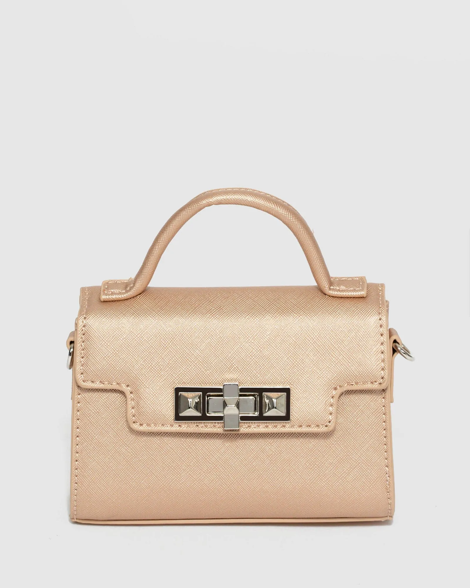 Rose Gold Dallas Lock Bag