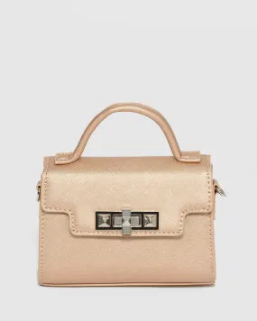 Rose Gold Dallas Lock Bag