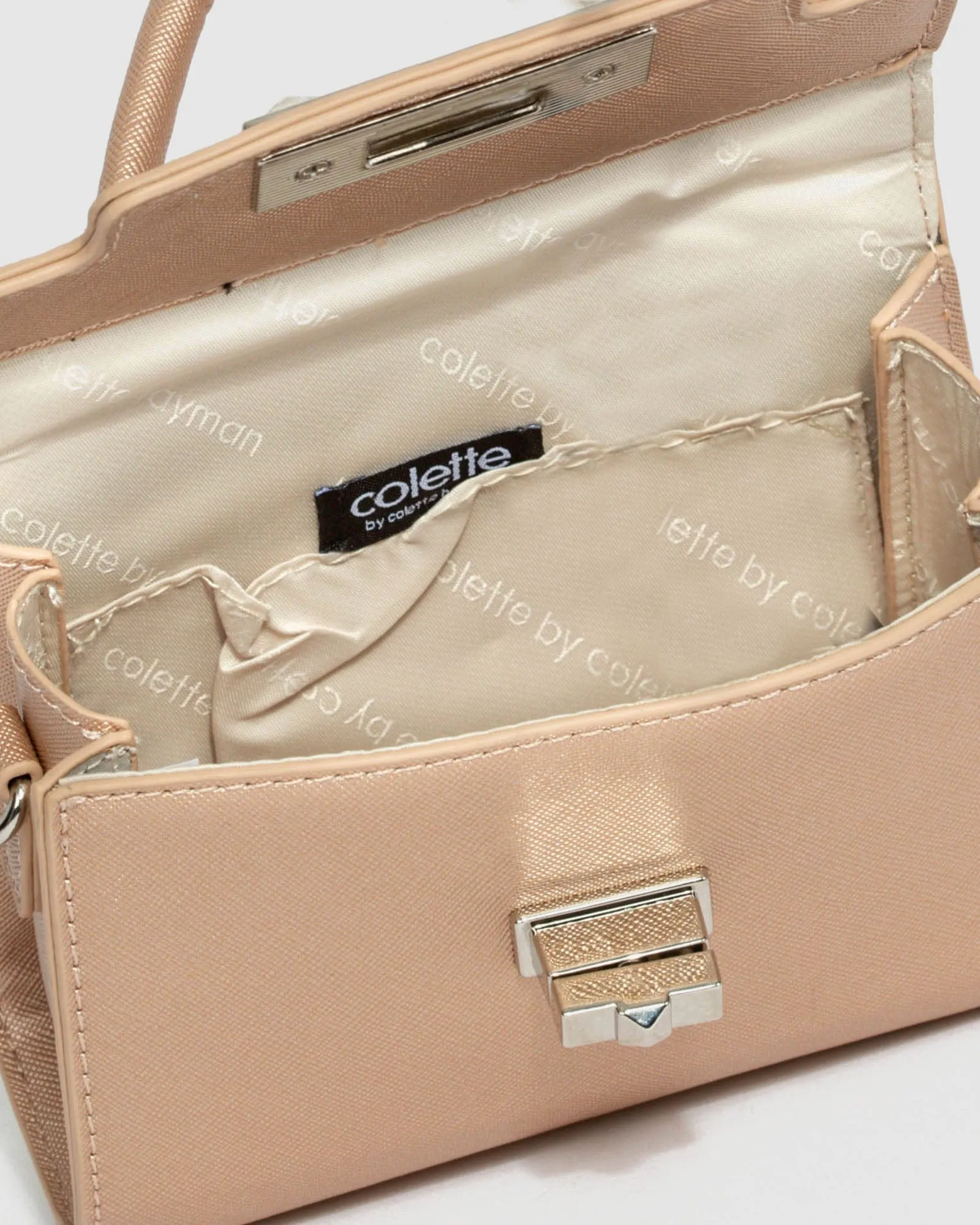Rose Gold Dallas Lock Bag