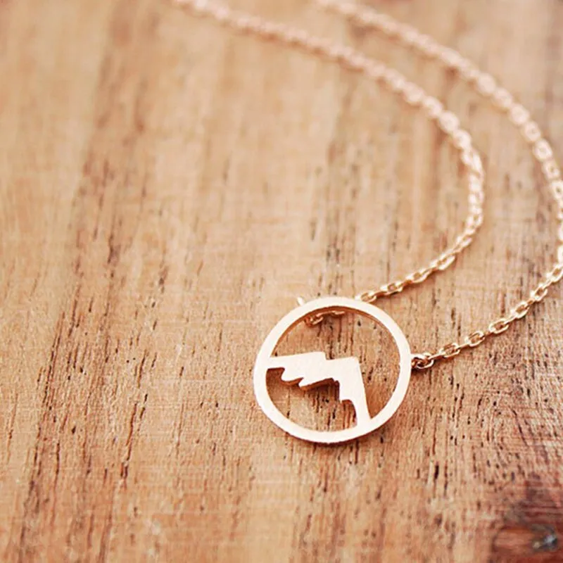 Rose Gold Silver Wave Globe World Map Round Circle