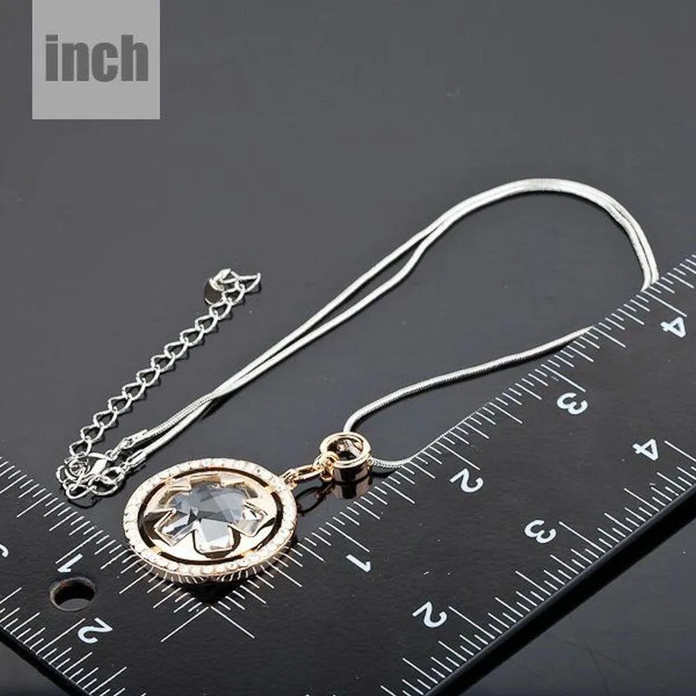 Round Circle Necklace KPN0011