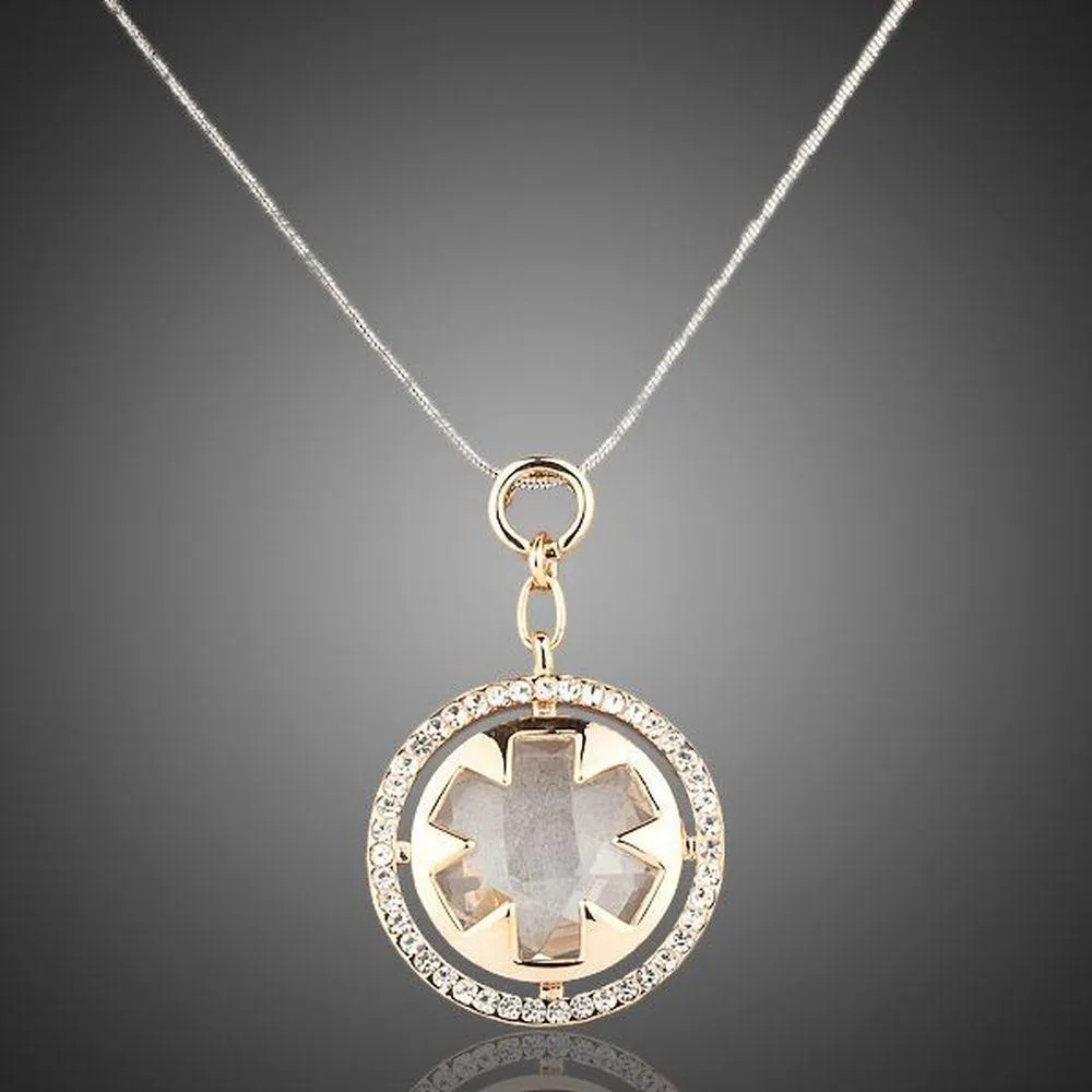 Round Circle Necklace KPN0011
