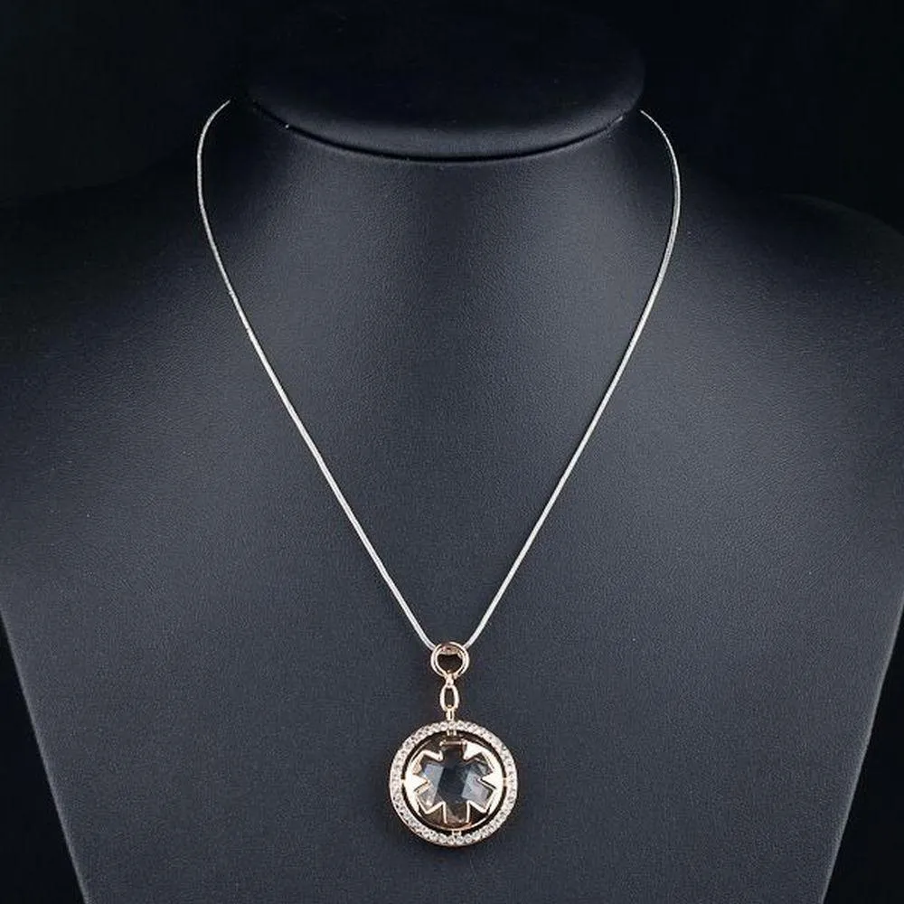 Round Circle Necklace KPN0011
