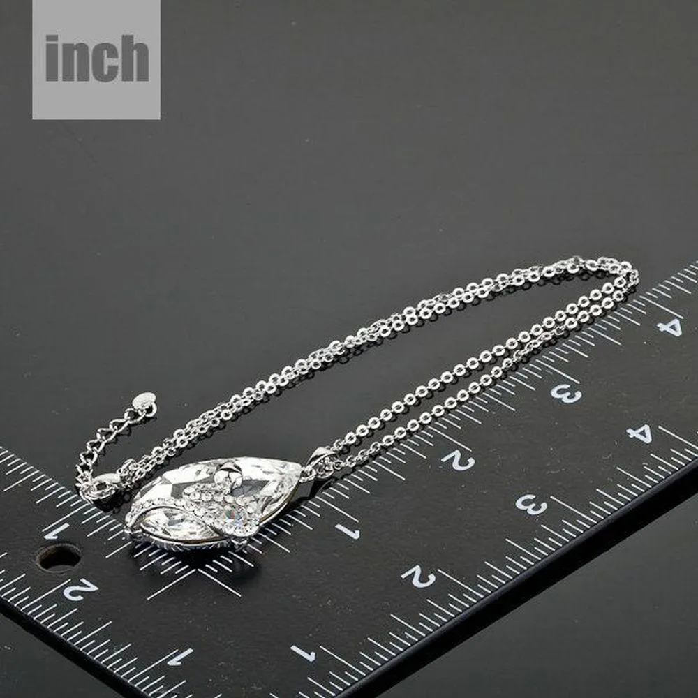 Sleeping Snake Pendant Necklace Chain KPN0048