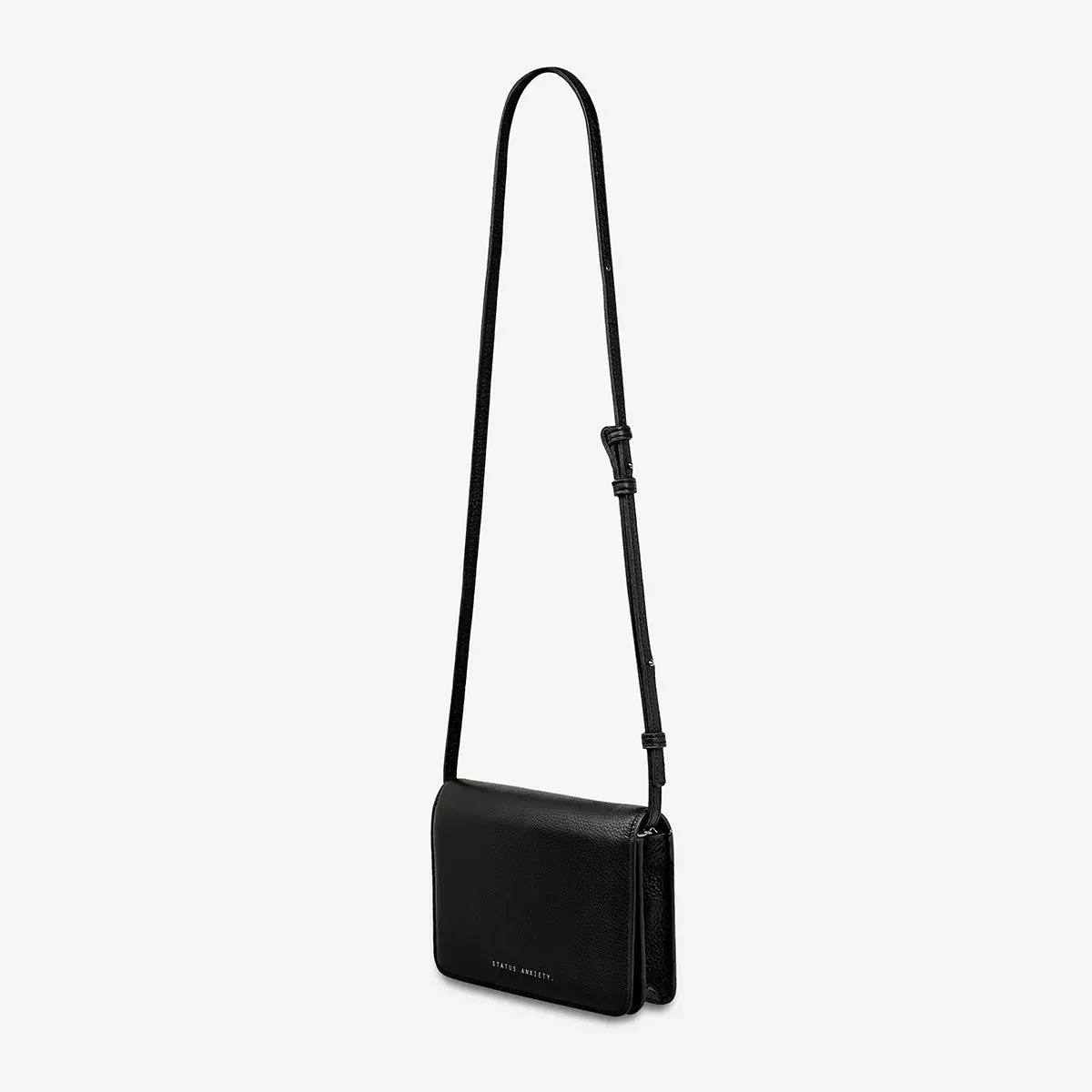 Status Anxiety She Burns Bag - Black