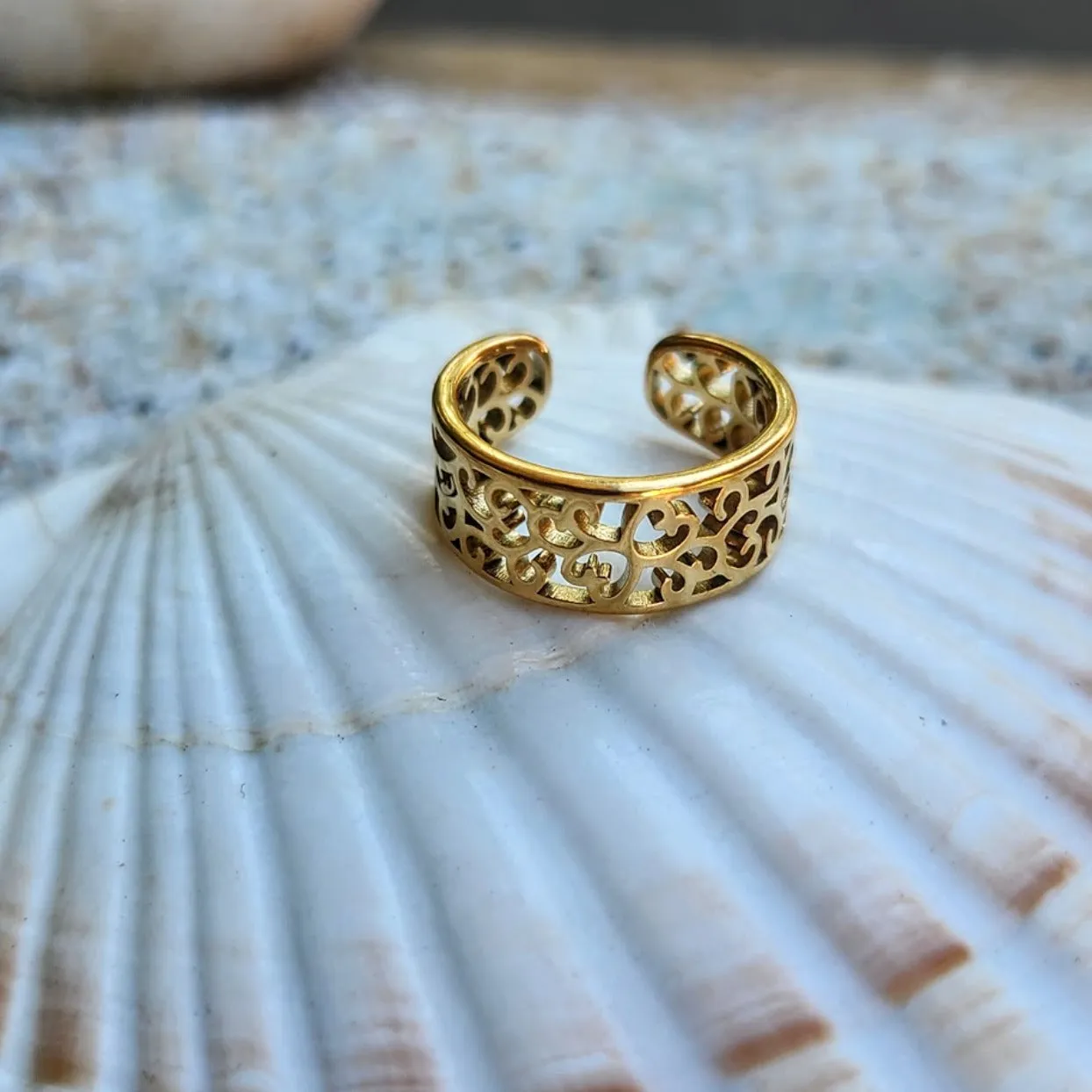 SUMMER SANDS   -  ROSE GOLD / GOLD & SILVER WATERPROOF TOE RINGS