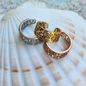 SUMMER SANDS   -  ROSE GOLD / GOLD & SILVER WATERPROOF TOE RINGS