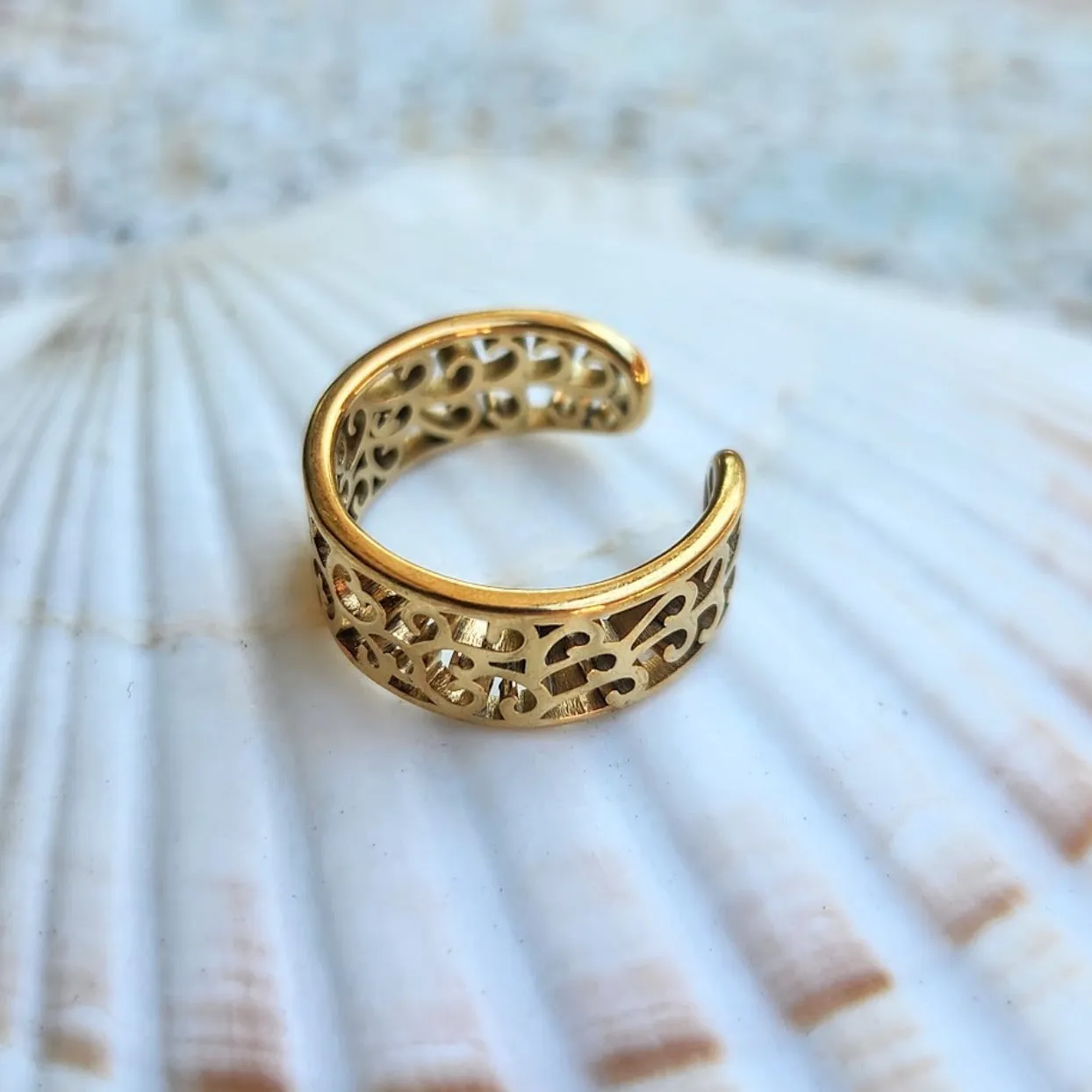 SUMMER SANDS   -  ROSE GOLD / GOLD & SILVER WATERPROOF TOE RINGS