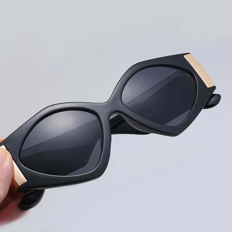 Sunglasses women's trendy high-end sense ins net red fashion too sunglasses women's wholesale
