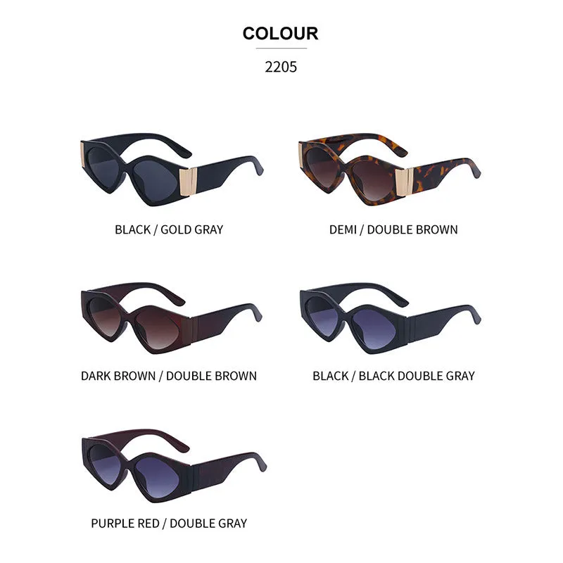 Sunglasses women's trendy high-end sense ins net red fashion too sunglasses women's wholesale
