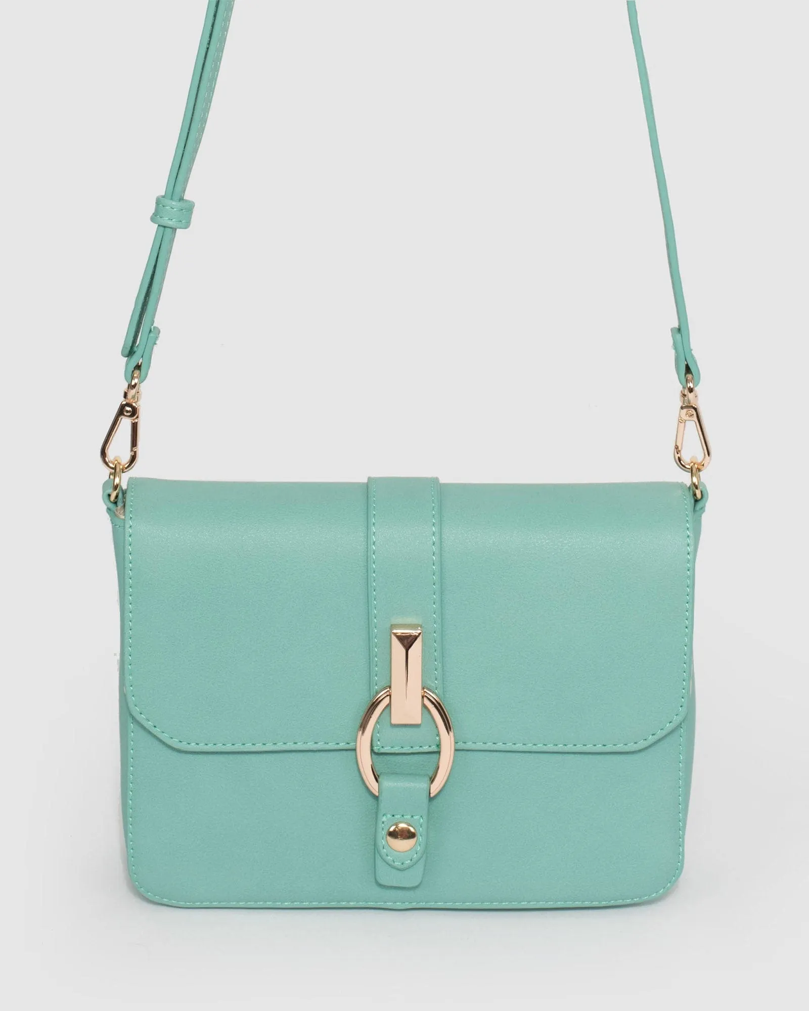 Teal Elissa Crossbody Bag