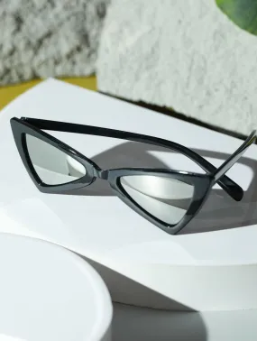 Trendy Cat Eye Shaped Fashion Womens Sunglasses,Medium