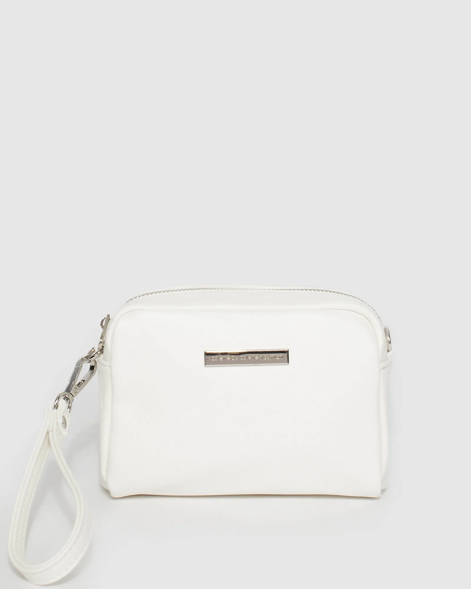 White And Silver Suri Crossbody Bag